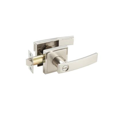 China Heavy Duty Tubular Zinc Alloy Entrance/Bedroom/Passage/Bathroom/Warehouse Leverset Door Handle Safe Entry Lock for sale