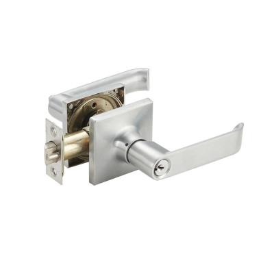 China HOT SALE Dummy Tubular Lever Square Set Entrance/Bedroom/Passage/Bathroom/Main Entry Door Lock Door Lock for sale