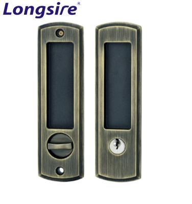 China Furniture Door Antique Brass Door Locks Available Chinese Factories Sliding Door Lock Hidden Door Lock for sale