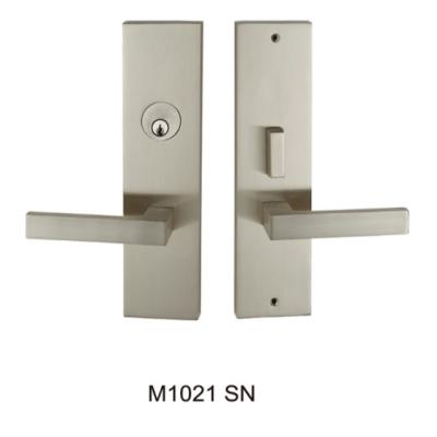 China Furniture Door ANSI Entry Bedroom High Security Handle Standard Grade 1 Extra Heavy Mortise Lock With Handle for sale