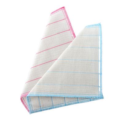 China Sustainable Microfiber Cleaning Cloth Wash Edge OEM Gsm Item Feature Weight Material Origin Overlock Size for sale