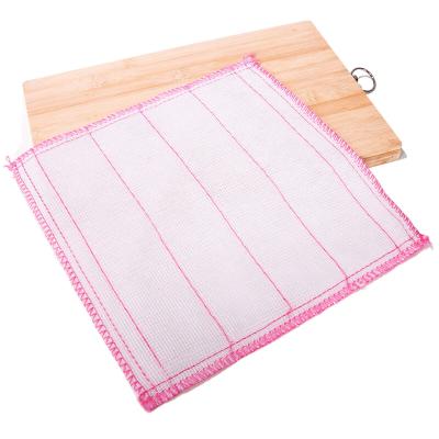 China Sustainable Microfiber Cleaning Cloth Wash Edge OEM Gsm Item Feature Weight Material Origin Overlock Size for sale