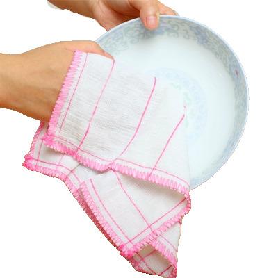 China Sustainable 30 PCS Soft Lint Free Coconut Shell Washing Towel Cleaning Cloth Not Contaminated Oil Strong Water Absorbent Dish Cloth Rag Mop for sale