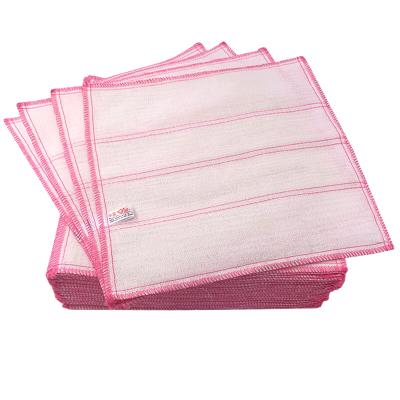 China Sustainable 340gsm Microfiber Cleaning Cloth Wash Towel Edge OEM Gsm Item Weight Eco Material Hours Origin Overlock Size for sale