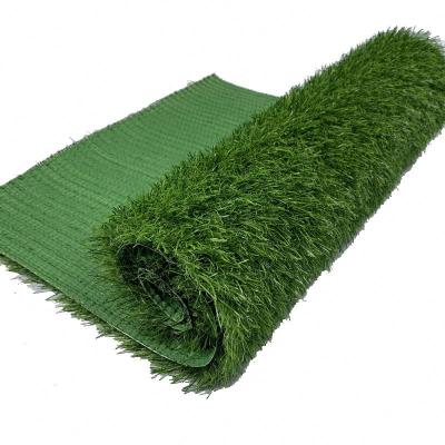 China Quality Yarn 20mm-50mm Strong Portable Landscape Artificial Grass Sports Flooring Artificial Green Grass Background 3.0 for sale