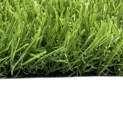 China Cheap High Density Artificial Outdoor Decorative Artificial Grass 3 U-shape Lawn Grass 3cm Infill for sale