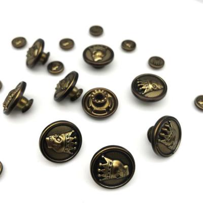 China The other best new type of sale hot price metal button jeans metal leg button clothing fastener pants for sale