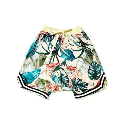 China Breathable casual shorts, quick-drying, cool, street style sports antibacterial prints, beach shorts for sale