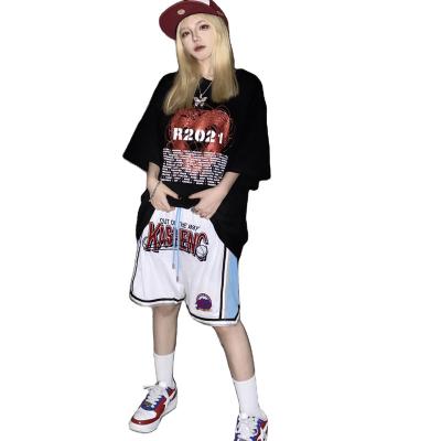 China Digital Printed Fashion Street Breathable Quick Dry Sports Shorts Basketball Pants for sale