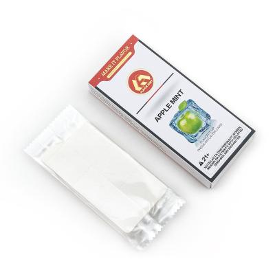 China Europe Apple Mint Flavored Cigarette Infusion Aroma Card for sale