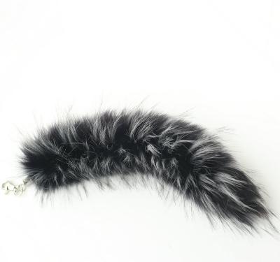 China Wholesale Costume Faux Fur Tail Garment Faux Fur Key Chain Tail With Magnet Attachment for sale