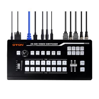 China 8 Channel Live Production HD/SDI Video Changer Mixer With Coding And Recording Geek SE30 for sale