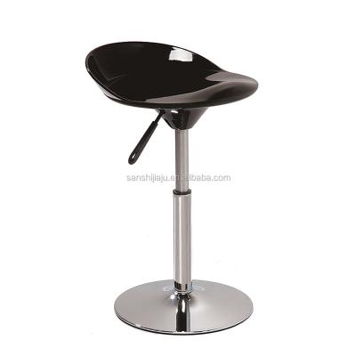 China Cheap eco-friendly ABS plastic bar stool adjustable plastic bar chair for sale for sale