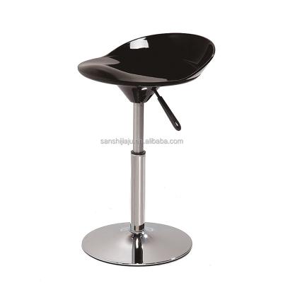 China ABS modern cheap plastic bar stool adjustable plastic bar chair for sale for sale