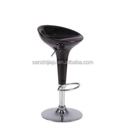 China Wholesale Furniture Design Store Morden Jewelery Stool ABS High Gloss Waiting Stool for sale