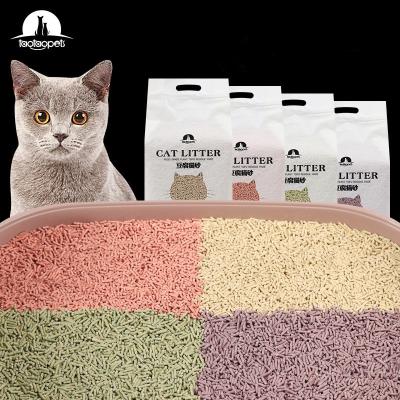 China Taotaopets High Quality Wholesale Eco Tofu Garbage Stored Clean Cat Litter Supplies Dirty Tofu for sale