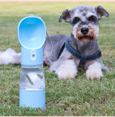 China Newcomer non-automatic 3 in 1 portable dog water bottle for walking and traveling for sale