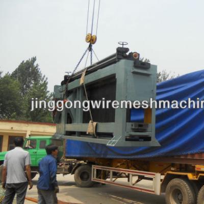 China Construction Material Shops Factory Wire Diameter Gabion Machine Smooth Running 1.6-4.0mm Automated Mesh Size 80x100mm for sale