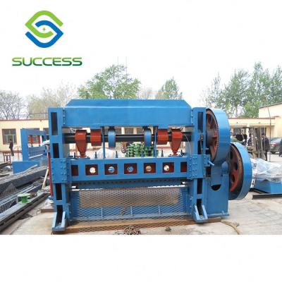 China Simple Structure And Easy Installation Speed ​​Hexagon High Hole Working Aluminum Expanded Metal Mesh Sheet Machine for sale