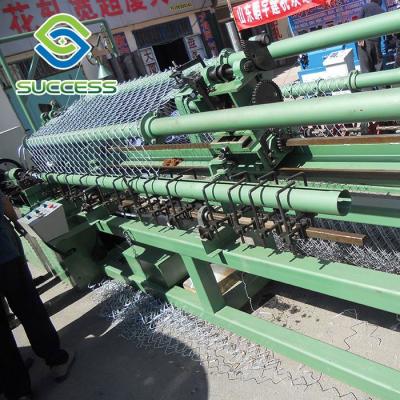 China Servo Motor Control Chain Link Gear Galvanized France Machine Mesh Machine for sale