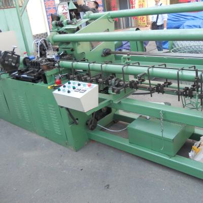 China Wholesale Servo Motor Speed ​​Control Manufacturers Wire Chain Link Single Fence Metal Mesh Making Machine For Sale for sale