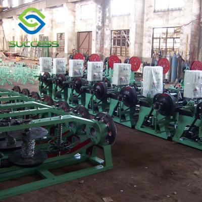 China Other High Speed ​​Twisted Gavanized Double Wire PVC Coating Barbed Wire Fence Making Machine for sale