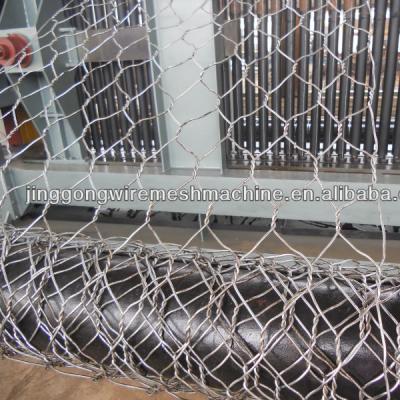 China Building Material Stores Low Price Automatic Oil Pop Gabion System 100*120mm Low Level Machine for sale