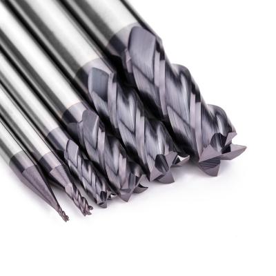 China General / End Mill Cutters 12mm Price End Mills Taiwan High Speed ​​Milling Cutter Set Straight Carbide Endmill for sale