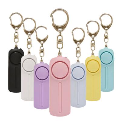 China Mood Tracker 130db Cute High DB Personal Alarm With Light Weight Women Safe Self Defense Stick Stick Self Defense Devices Key Chain for sale