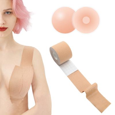 China Comfortable SHINING Women's Adhesive Lift Invisible Bra Breast Lift Tapes Invisible Breast Lift Tape Breasted Lift Sticker for sale