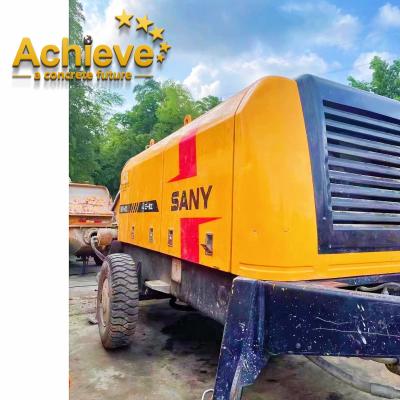 China Mini Concrete Pumping Machine Used Concrete Stationary Pump Sany 60 80 Price for sale