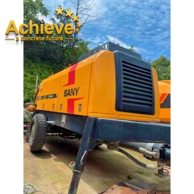 China Mini Concrete Pumping Machine Used Concrete Stationary Pump Sany 60 80 Price for sale