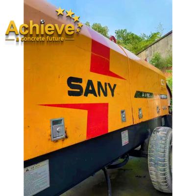 China Sany Renew Gebruikte Beton Betonmachine Diesel Betonpompaanhangwagen Te koop