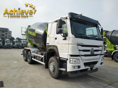 Chine 10JB a employé le mélangeur SINOTRUK HOWO 6X4 10M3 de pompe concrète de ZOOMLION à vendre