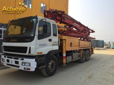 China ISUZU Euro 3 Second Hand Concrete Pump Truck Putzmeister M36-4Z for sale