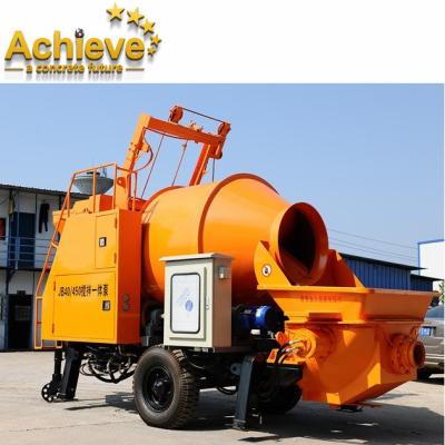 China AI-40JBC NEW Concrete Pump / Trailer Mounted Concrete Mixer Pump JBC40 JBC450 for sale