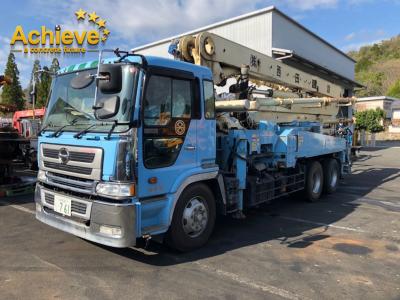 중국 Used Concrete Pump Truck Kyokuto PY120-33 With 33M Boom 판매용