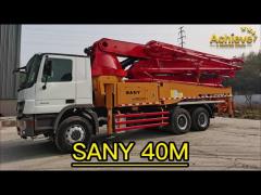 SANY 40M PUMP TRUCK READY FOR DELIVERY