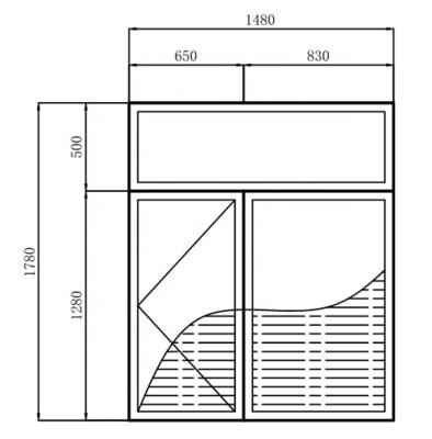 China Heat Insulation 65 Series Sell High Quality Metal Window Shutters Security Jalousie Windows For Bathroom for sale