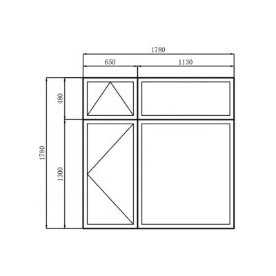 China 60 Series Manufacturers Direct Selling Frames Steel Windows Heat Insulation Framed Casement Window Doors for sale