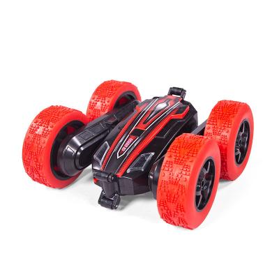 China Watch Amazon Controlled Hot Sale 4WD RC Toy Car All Terrain Off Road RC Double Sided Stunt Crawler Running Car for sale