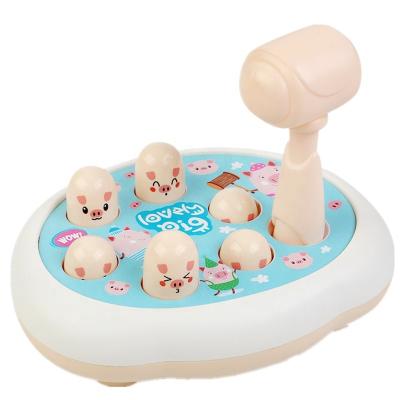 China Beat-a-mole plastic parent-child children's interactive toy game pig for sale