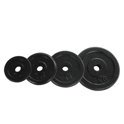 China Discount Price Universal Gym Weight Lifting Spray Paint Weight Plate for sale