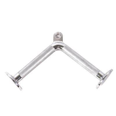 China High Quality Commercial Home Gym Use Fitness Equipment Accessories Steel Triceps Lat Bar for sale