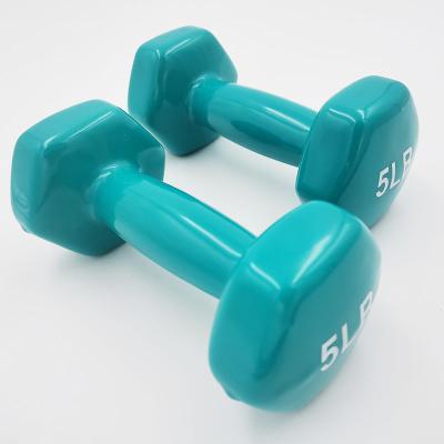 China Factory Direct HY6003 Vinyl Dipping Neoprene Dumbbells Set 0.5-10kg for sale