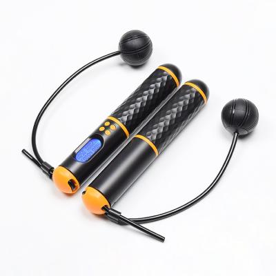 China Body Shaping Instock Workout Fitness High Quality Smart Heavy Wireless Jump Rope Improved Weighted Exercise Jump Rope Against Digital for sale