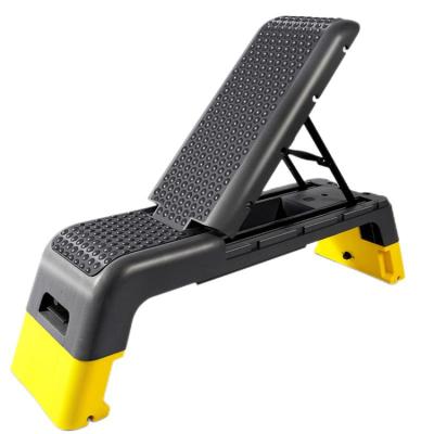 China Factory Price PP Trainer Workout To Step Adjustable Gym Fitness Exercise Training Aerobic Stepper for sale