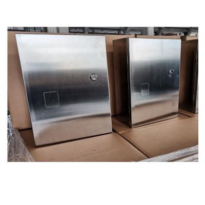 China High quality IP65 ip66 waterproof electrical stainless steel metal enclosure outdoor all type of meter boxes for sale