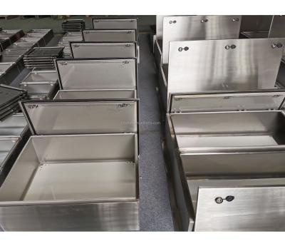 China Custom Sheet Metal Steel Box Case Steel Metal Electrical Junction Box Stainless Steel for sale