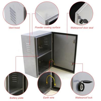 China Sheet metal factory Cabinet Outdoor Integration UPS Inverter Box Customized Battery Cabinet for sale